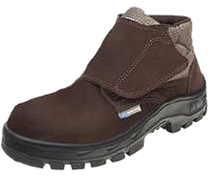 Nobuck Velcro Bidens. Marrom
