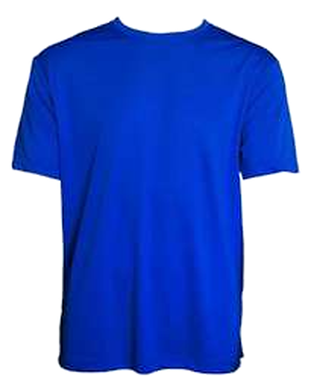 Camisa de malha azul
